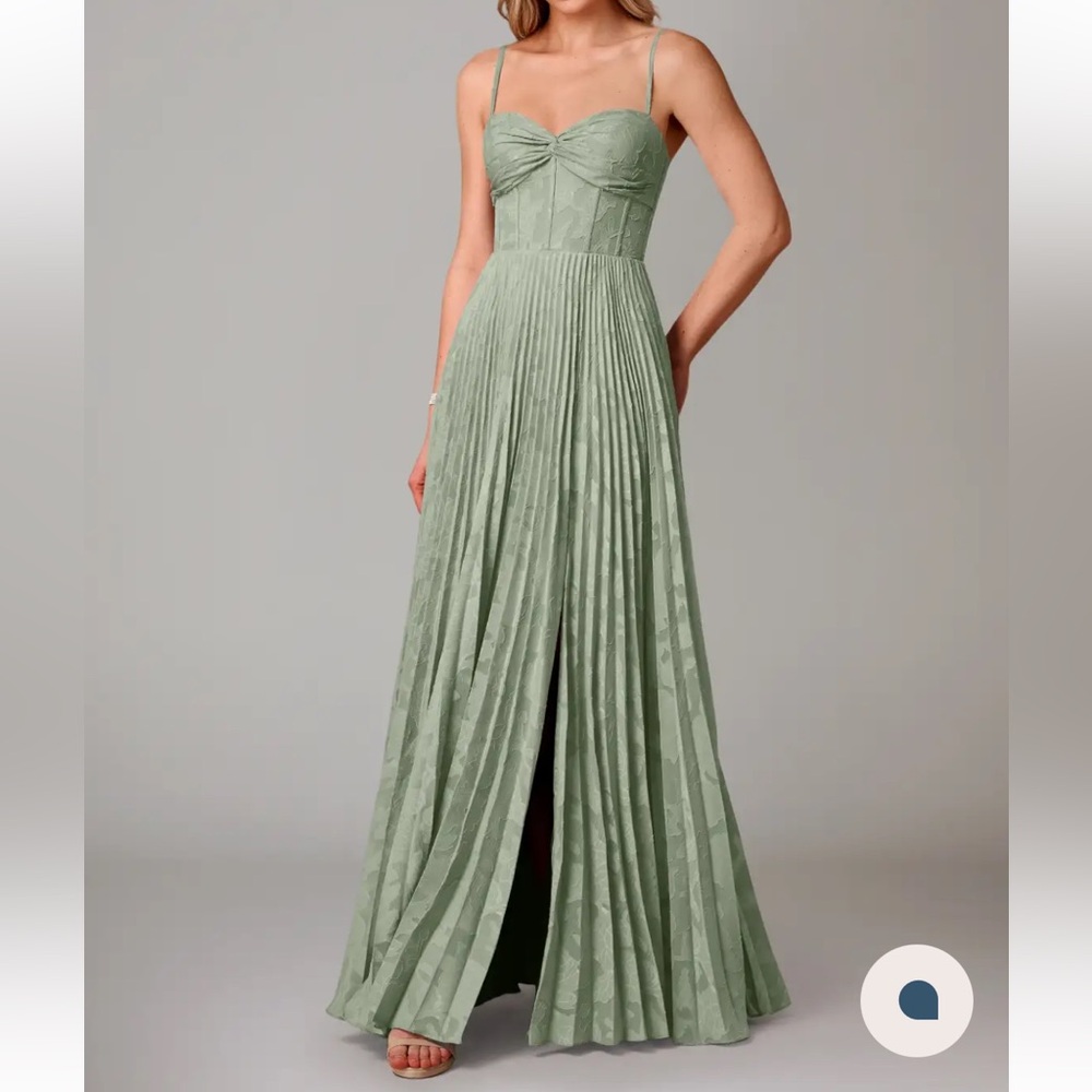 Agave A-Line Sweetheart Neckline Floral Burnout Dress